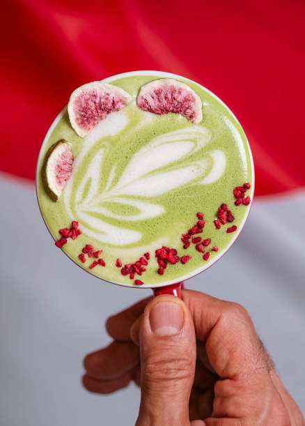 Army Matcha Latte